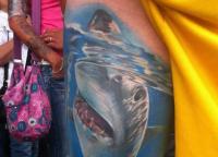 Kuptimi i tatuazhit të peshkaqenit me çekiç të Polinezisë