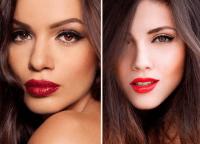 Tips for creating makeup for brown eyes for the New Year Makeup for green eyes for the New Year